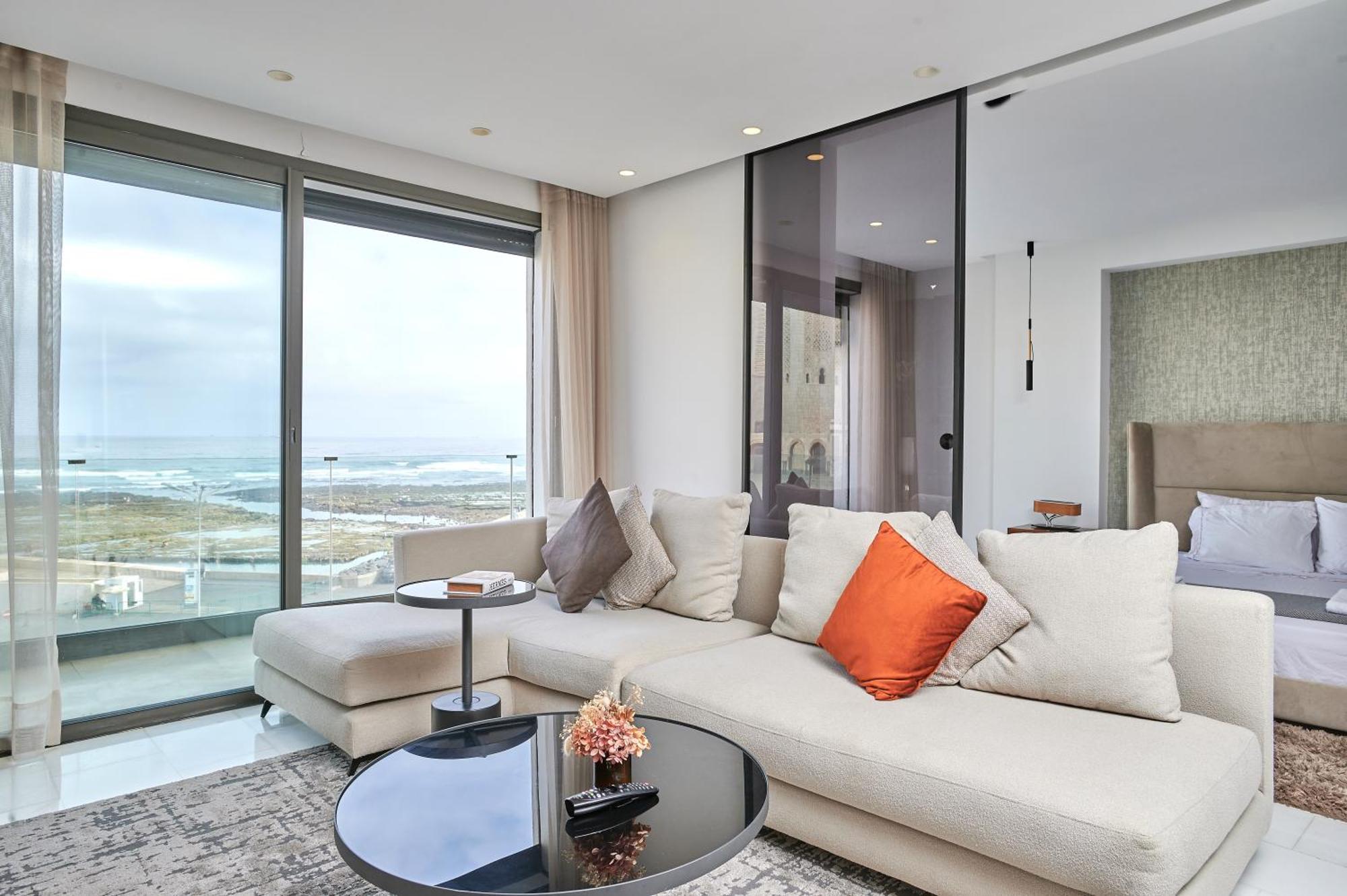 Apartment Sea View B14 - Mosquee Hassan II - By Thecasaedition Casa Blanca Exterior foto